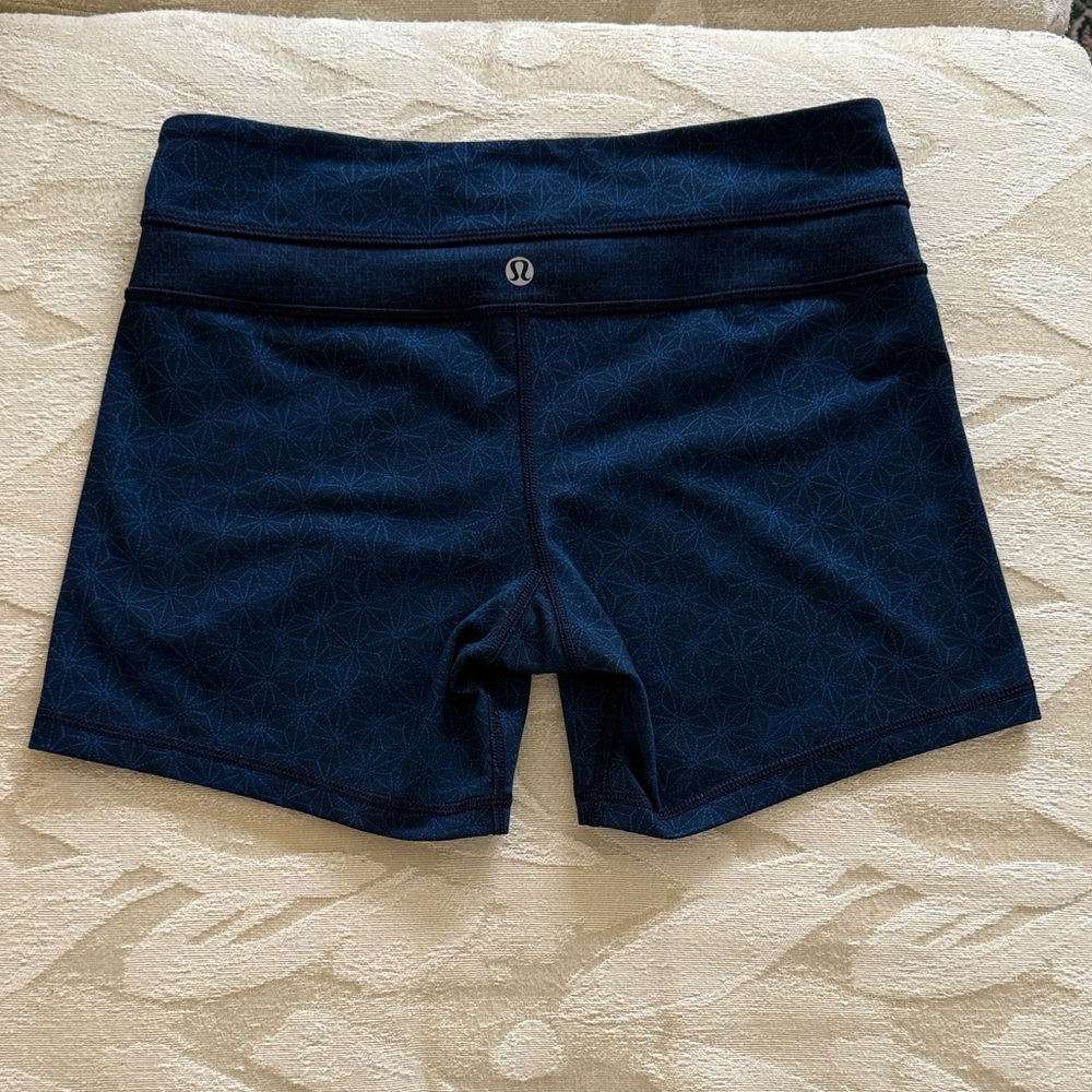 lululemon athletica Navy Blue Bike Shorts